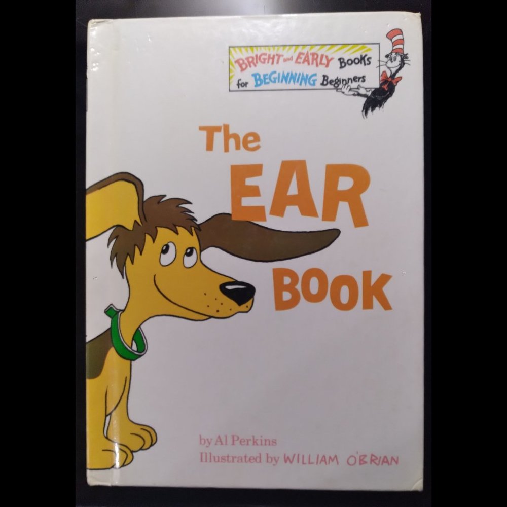 Original 1968 The Ear Book by Al Perkins Dr. Seuss Book Collection